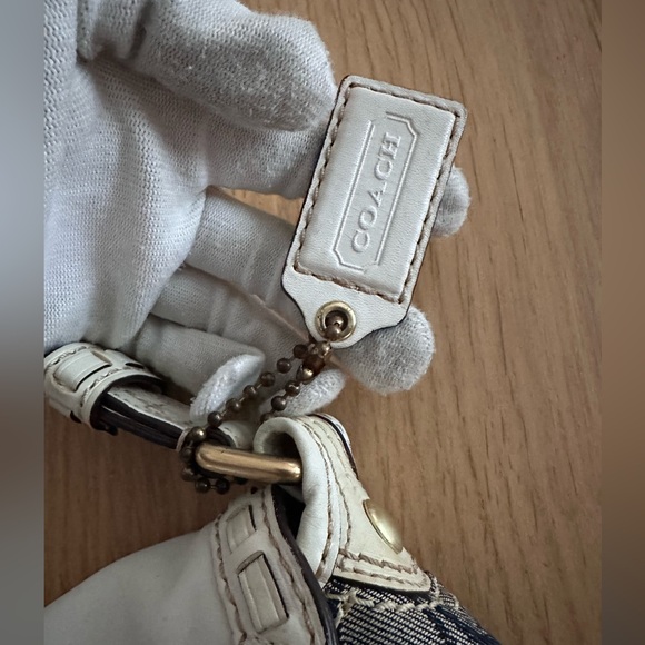 Coach Denim Soho Shoulder Bag - Picture 10 of 14